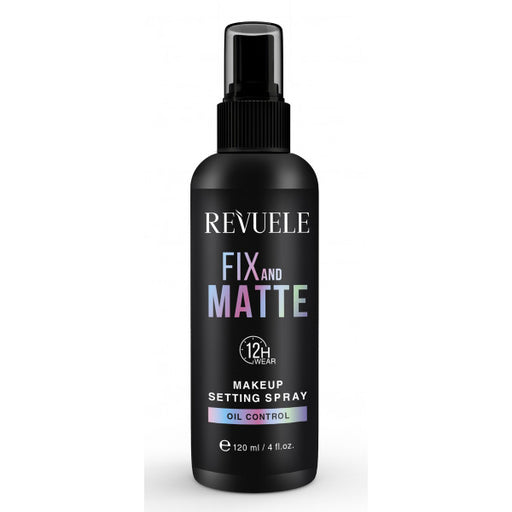 Spray fixador de maquiagem Fix and Matte: 120 ml - Revuele - 1