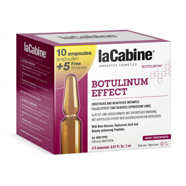 Ampolas Botolinum: 10 + 5 Unidades - La Cabine - 1