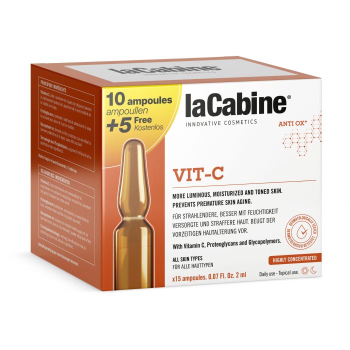 Ampolas de Vitamina C: 10 + 5 Unidades - La Cabine - 1