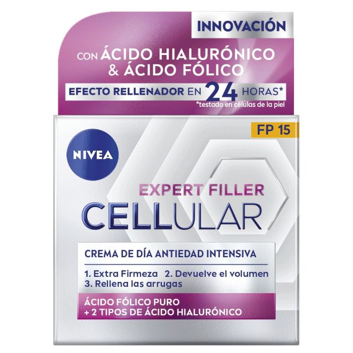 Creme de Dia Hyaluron Cellular Expert Filler - Nivea : FP 15 50ML - 1