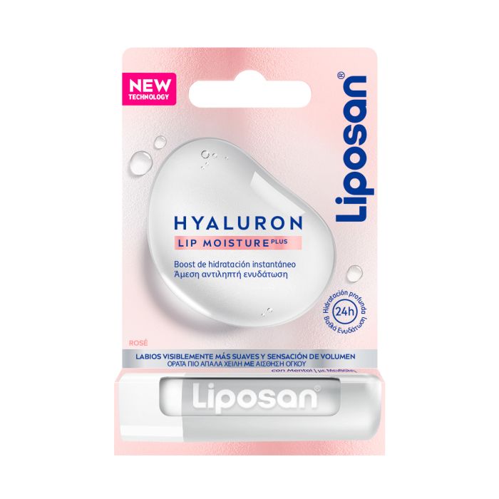 Bálsamo Labial Hyaluron Plus Rosé - Liposan - 1