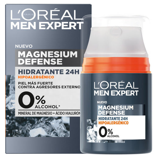 Hidratante 24h Magnesium Defense: 50 ml - L'oréal Men Expert - L'oreal Men Expert - 1