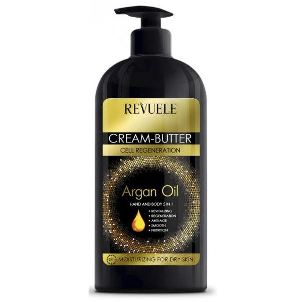 Creme Manteiga de Óleo de Argan para Mãos e Corpo - Revuele - 1