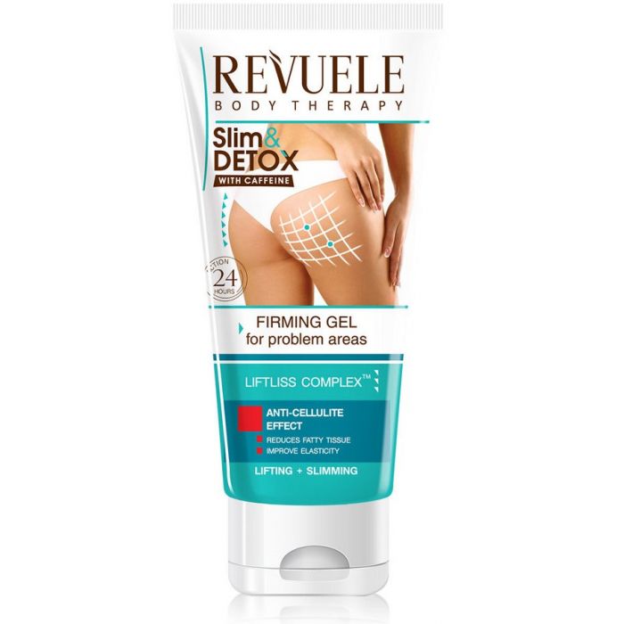 Gel Corporal Refirmante Slim&amp;detox com Cafeína - Revuele - 1