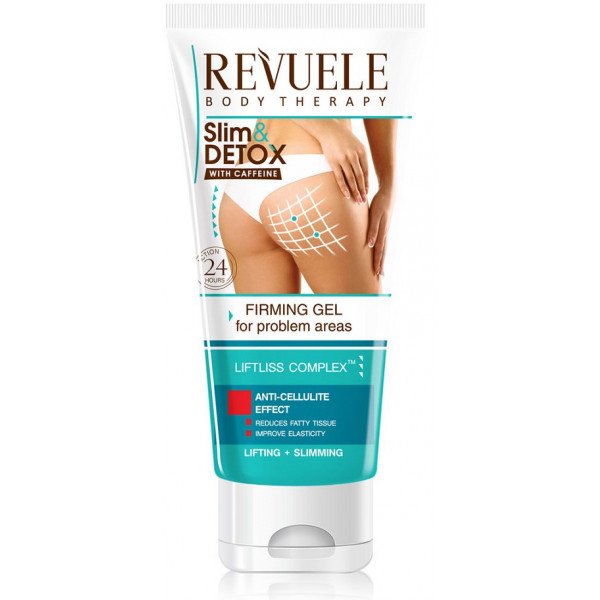 Gel Corporal Refirmante Slim&amp;detox com Cafeína - Revuele - 1