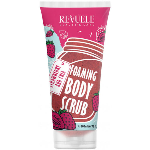 Foaming Body Scrub Exfoliante Corporal de Fresa & Chia - Revuele - 1