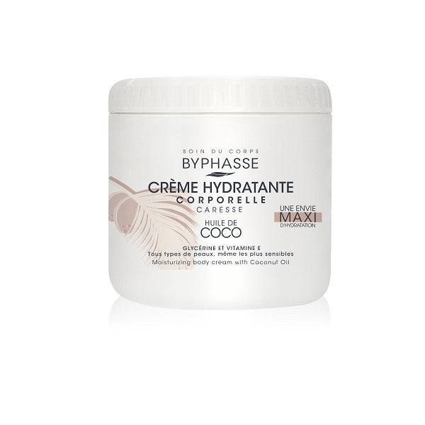 Creme Hidratante Corporal com Óleo de Coco: 500 ml - Byphasse - 1