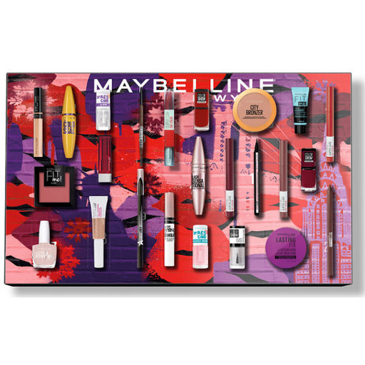 Calendário do Advento de Maquiagem - Nova York - Maybelline - 1