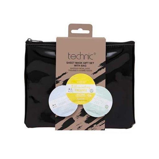 Conjunto de Máscaras Faciais de Folha - Technic Cosmetics - 1