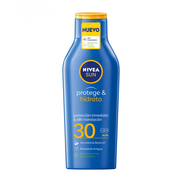 Protetor Solar & Hidratante Leite Solar Hidratante - Nivea : SPF 30 100ML - 4