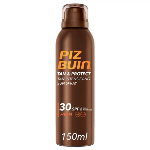 Proteção Solar Intensificadora em Spray Tan & Protect - Piz Buin : SPF 30 150ml - 1