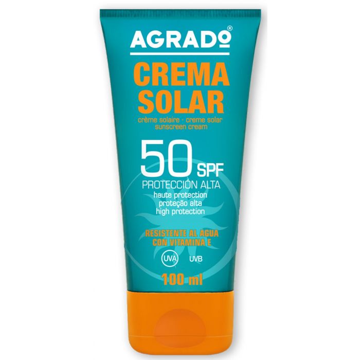Creme Solar Alta Proteção SPF50: SPF 50 100ml - Agrado - 1