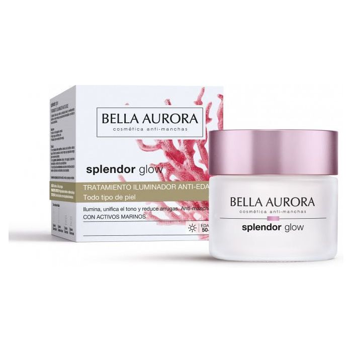 Splendor Tratamento Iluminador Anti-Idade: 50 ml - Bella Aurora - 1