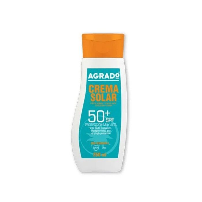 Creme de Proteção Solar - Agrado : SPF 50+ 250ML - 1