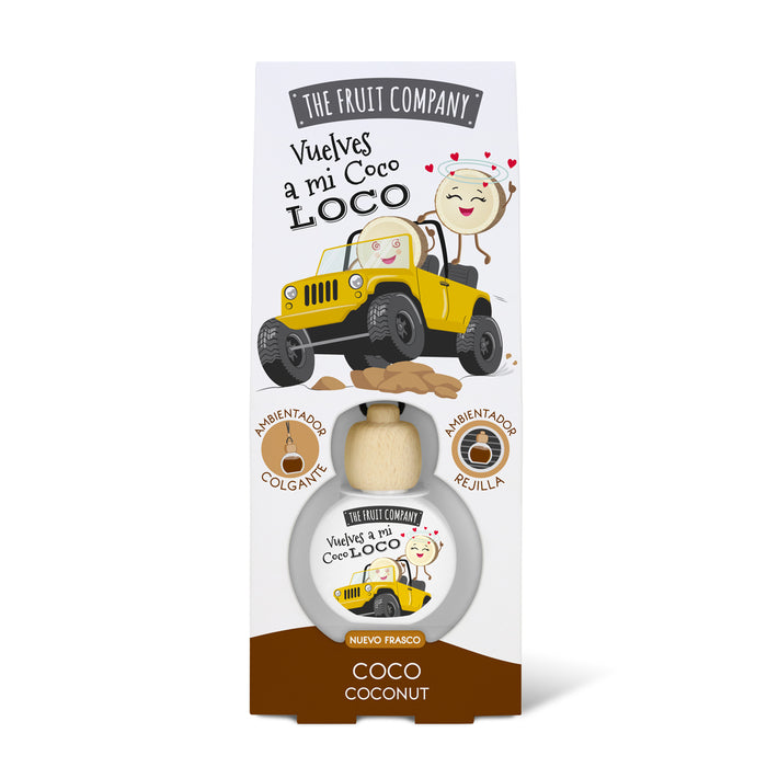 Ambientador de carro 6,5 ml - Coco - The Fruit Company - 1