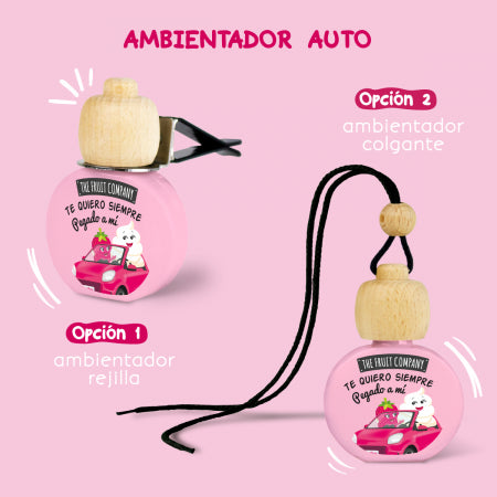 Ambientador para carro 6,5 ml - creme de morango - The Fruit Company - 3