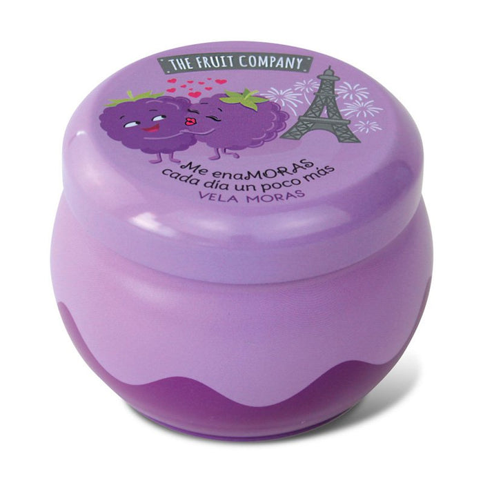 Vela Perfumada 1 Pavio 150 gr - Amora - The Fruit Company - 1