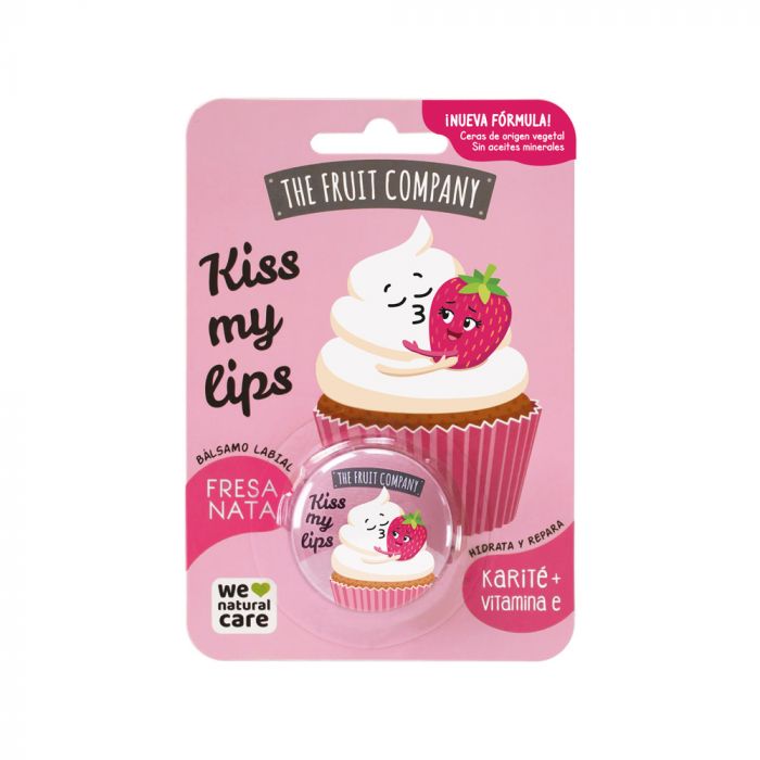 Lip Balm - Kiss My Lips - Creme de Morango - The Fruit Company - 1