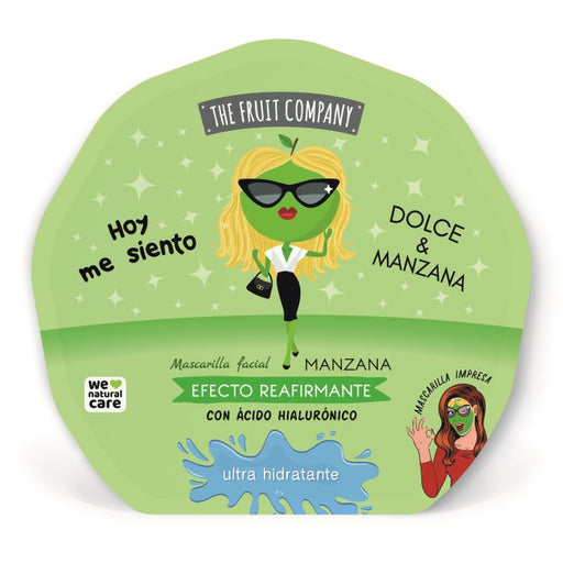 Máscara Facial com Efeito Antienvelhecimento - Maçã Verde - The Fruit Company - 1