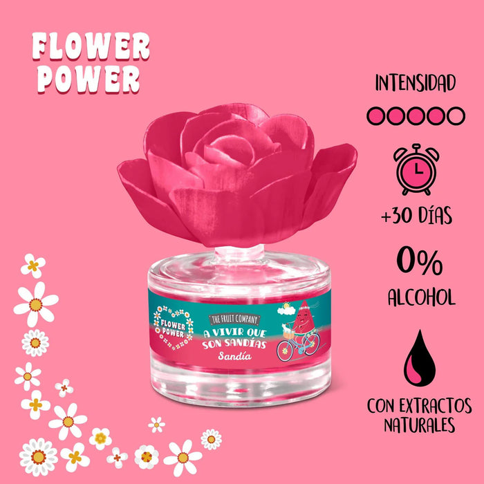 Flower Power Ambientador Melancia - 55ml - The Fruit Company - 3