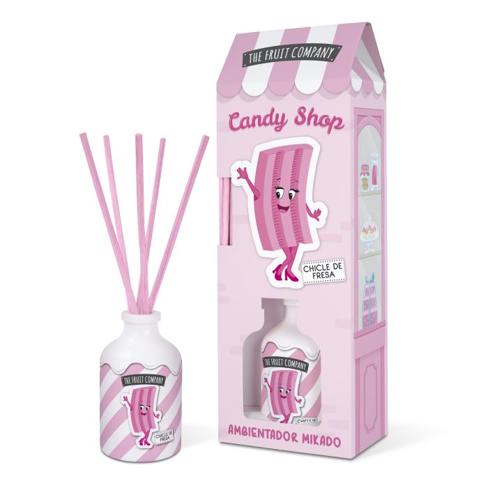 Limpador Mikado Candy Edition 40ml - The Fruit Company : Chicle de Fresa - 1