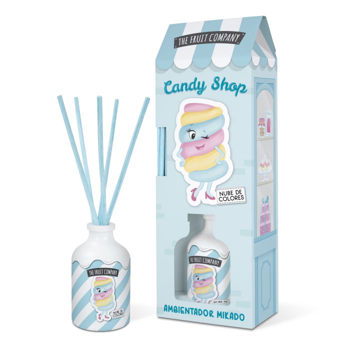 Limpador Mikado Candy Edition 40ml - The Fruit Company : Nube de Colores - 1