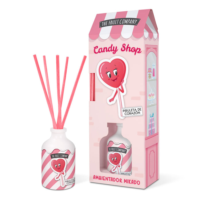 Limpador Mikado Candy Edition 40ml - The Fruit Company : Piruleta de Corazón - 1