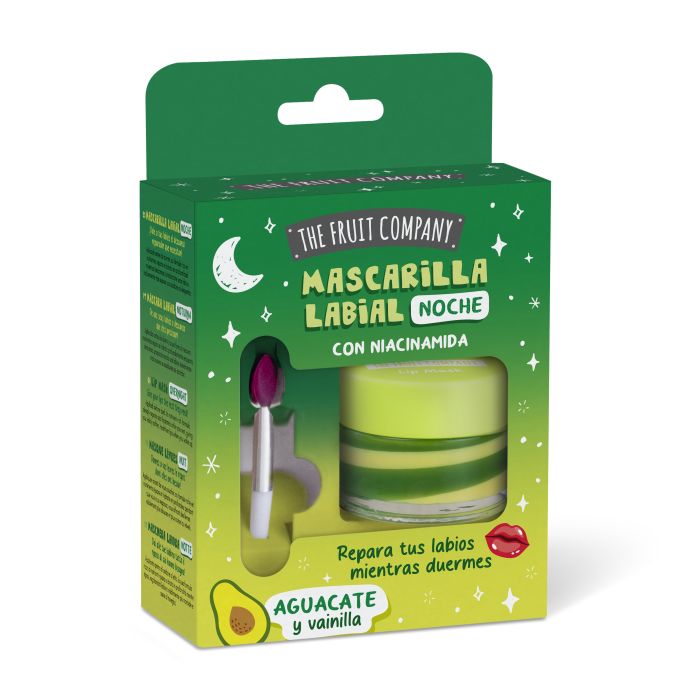 Máscara Labial 12ml - The Fruit Company : Aguacate y Vainilla - 1