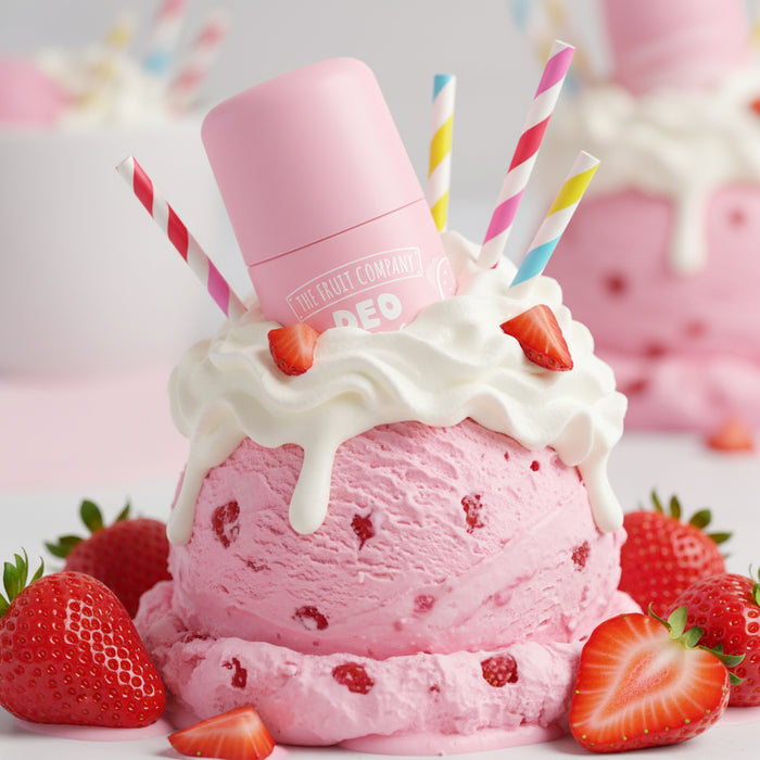 Desodorante Roll On Antitranspirante Soft Touch - The Fruit Company : Fresa y Nata - 2