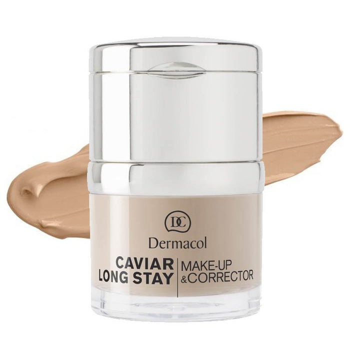 Maquiagem e corretivo - Caviar Long Stay - Dermacol : Base de maquillaje y corrector caviar - 04 - 1