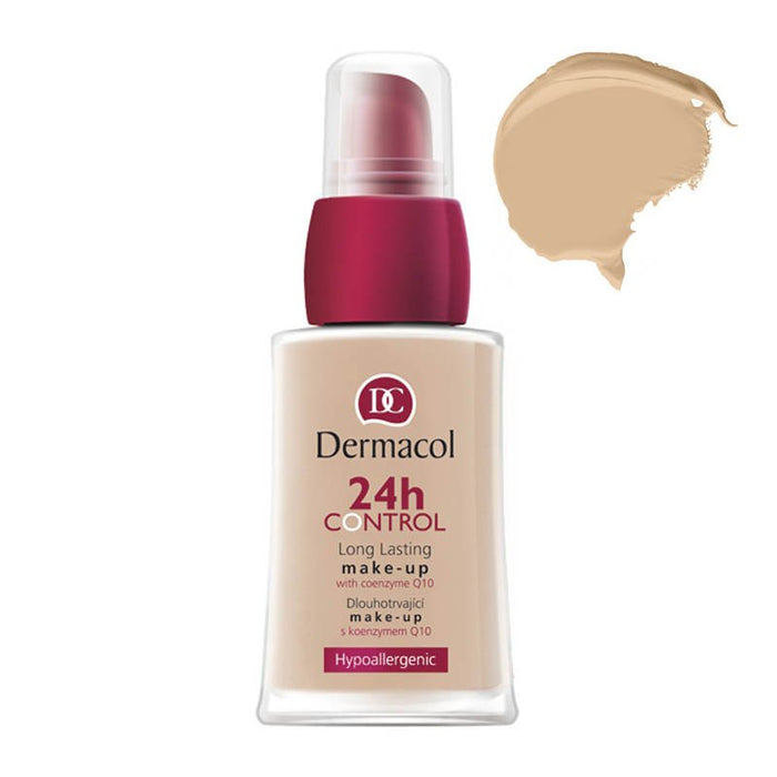 Maquiagem de longa duração com Q10 - Controle de 24 horas de longa duração - Dermacol : Base de maquillaje 24h control long lasting - 2k - 1