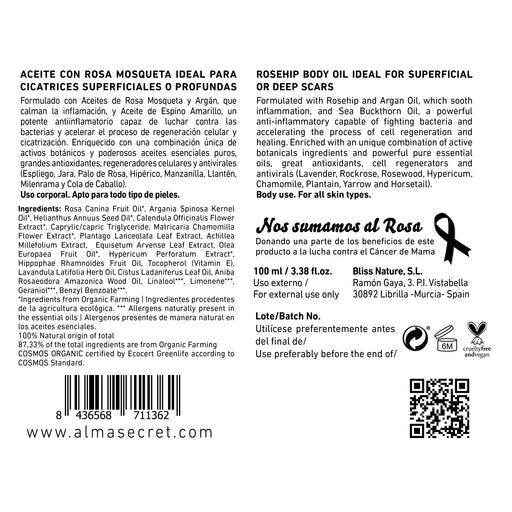 Óleo Corporal Regenerador 150 ml - Alma Secret - 2