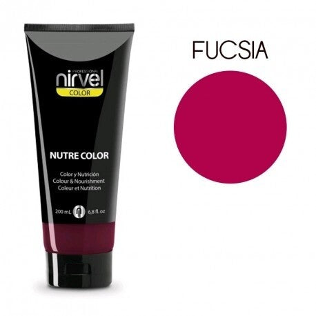 Máscara Nutritiva Cor Avelã 200 ml - Nirvel : Fucsia - 1
