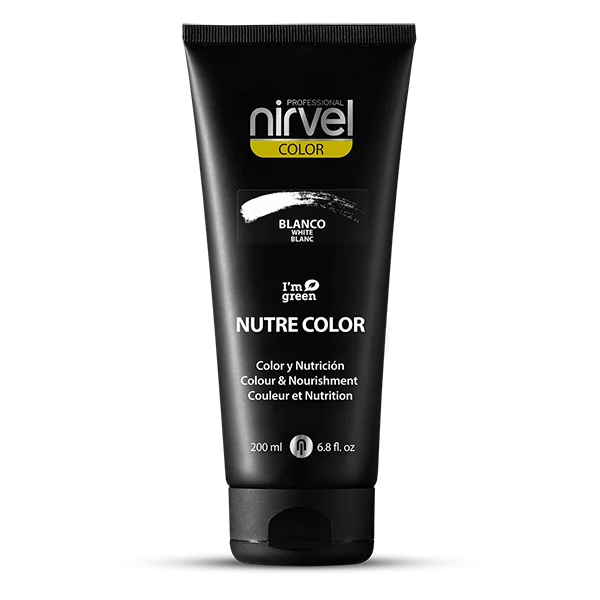 Máscara Nutritiva Cor Avelã 200 ml - Nirvel : Blanco - 1