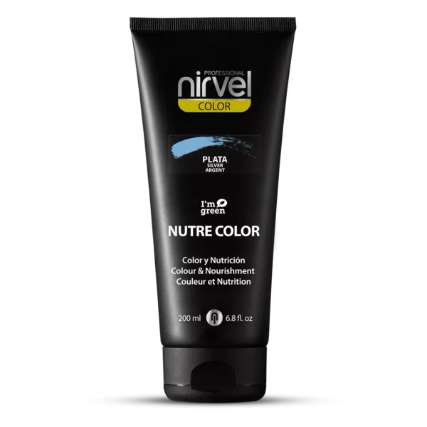 Máscara Nutritiva Cor Avelã 200 ml - Nirvel : Plata - 1