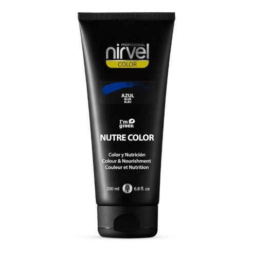 Máscara Nutritiva Cor Avelã 200 ml - Nirvel : Azul - 1
