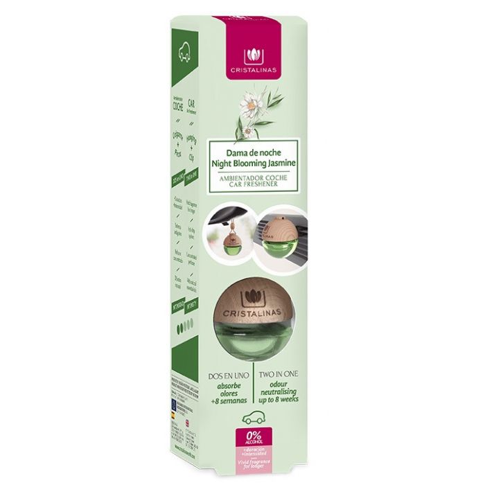 Ambientador de carro 6 ml - Cristalinas : Dama de Noche - 1
