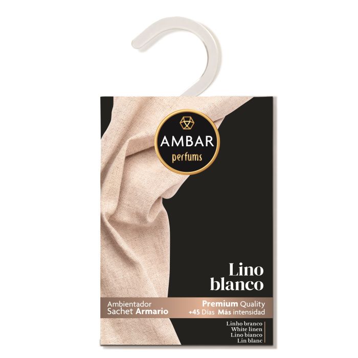 Ambientador de Armário - Ambar Perfums : Lino Blanco - 1