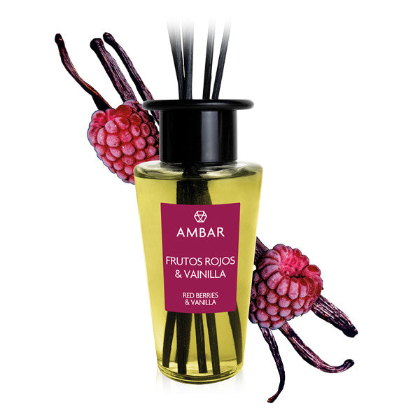 Mikado Premium Frutos Vermelhos e Baunilha: 85 ml - Ambar Perfums - 2