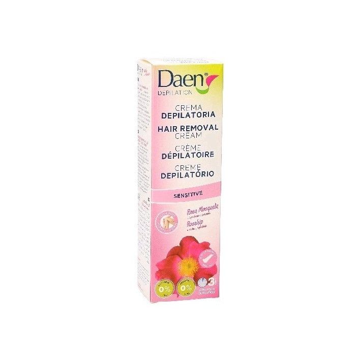 Creme Depilatório Corporal Sensitive Rosehip - Daen - 1