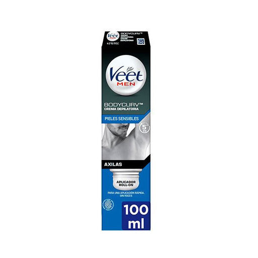 Creme Depilatória para Áreas Sensíveis para Homens: 100 ml - Veet - 1