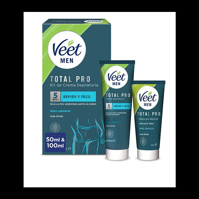 Creme Depilatória para Áreas Sensíveis para Homens: 100 ml - Veet - 1