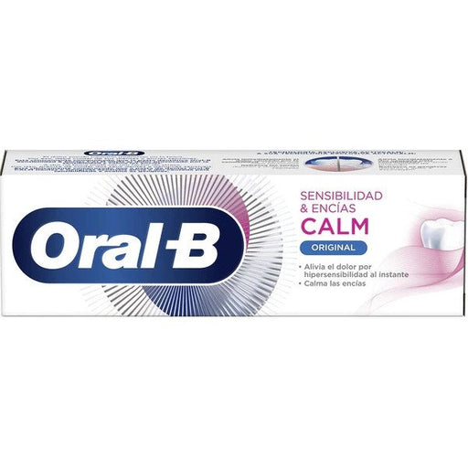 Sensibilidade & Gengivas Calmante Pasta de Dentes Original - Oral-b - 1
