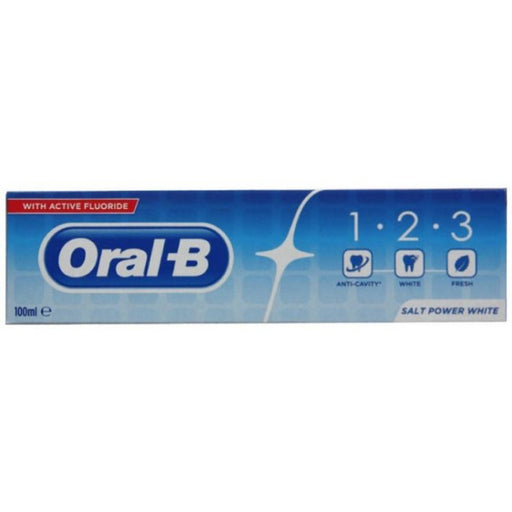 Pasta de Dentes Salt Power White: 100 ml - Oral-b - 1