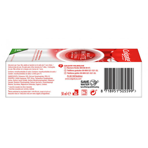 Pasta de Dentes Max White Ultra Active: 50 ml - Colgate - 2