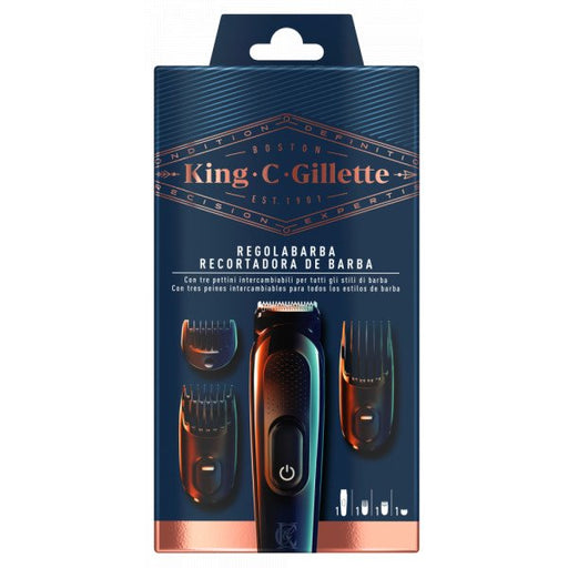 Kit de Aparador de Barba King C. - Gillette - 1