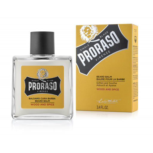 Bálsamo para Barba Wood e Spice: 100ml - Proraso - 1