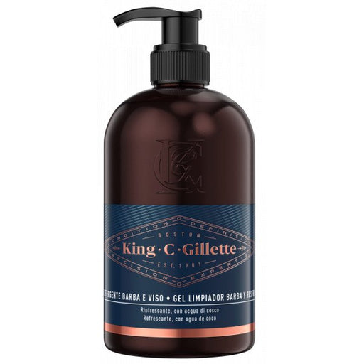 King C. Gel para Barba e Rosto - Gillette - 1