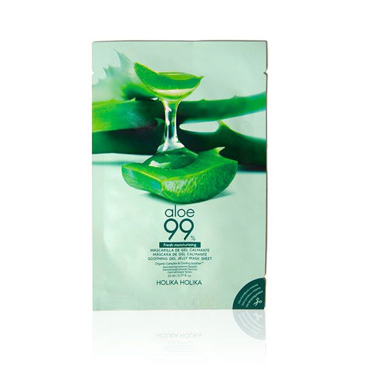 Máscara Facial Calmante - Aloe Vera 99%. - Holika Holika - 1