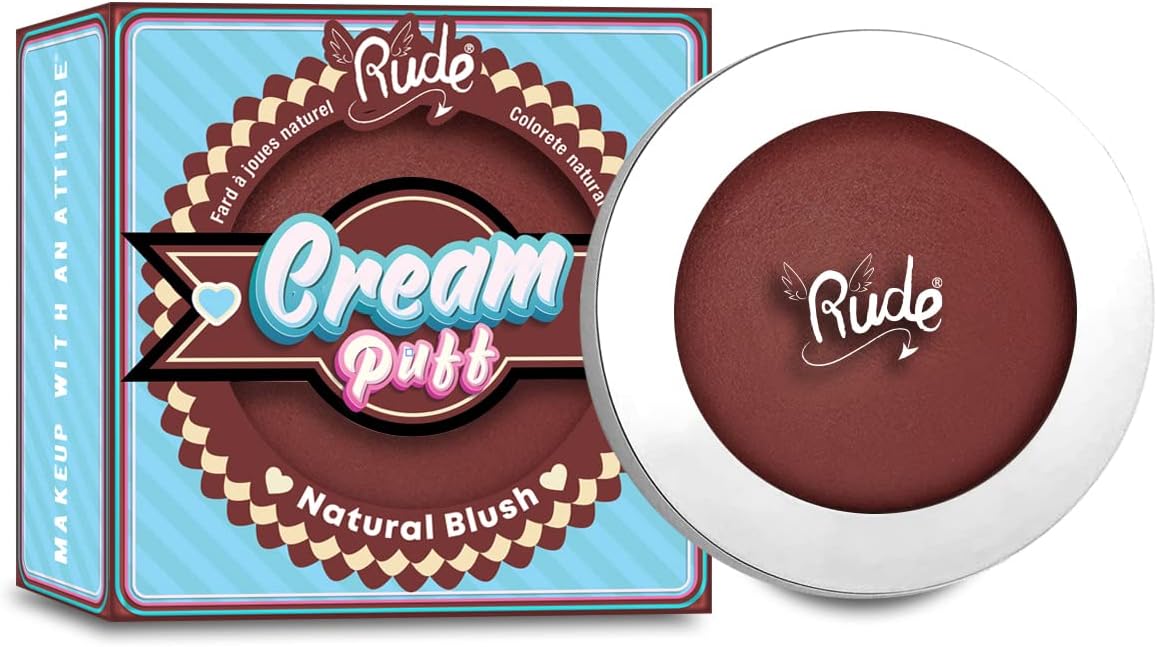 Blush Natural Cream Puff - Rude : Red Velvet - 1
